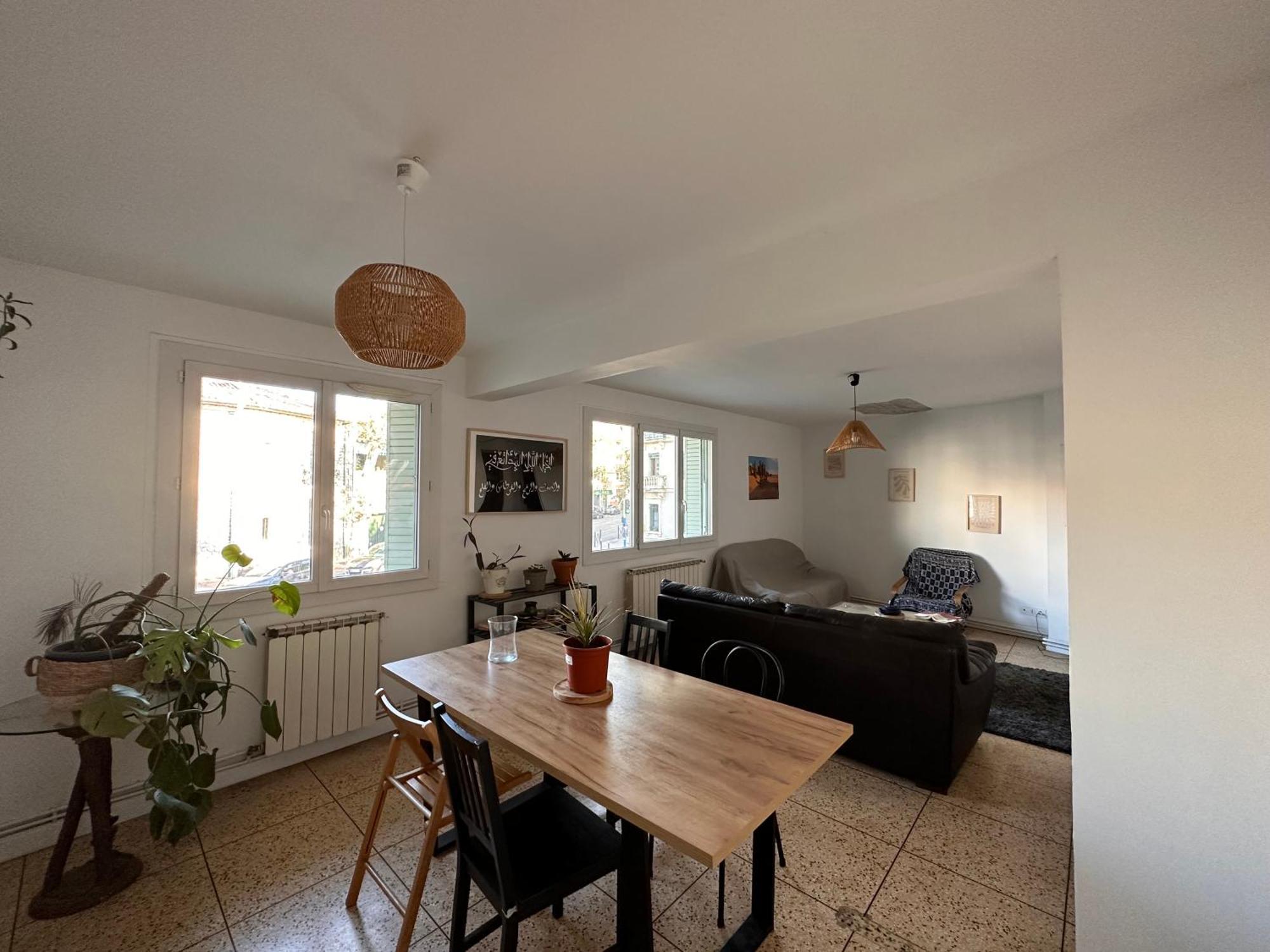 Chambres Dans Grand Appartement - Centre-Ville Montpellier Bagian luar foto